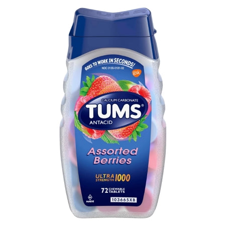 Tums® Ultra Strength Antacid Chewable Tablets