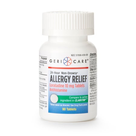 Allergy Relief Geri-Care® 10 mg Strength Tablet 90 per Bottle (BT)
