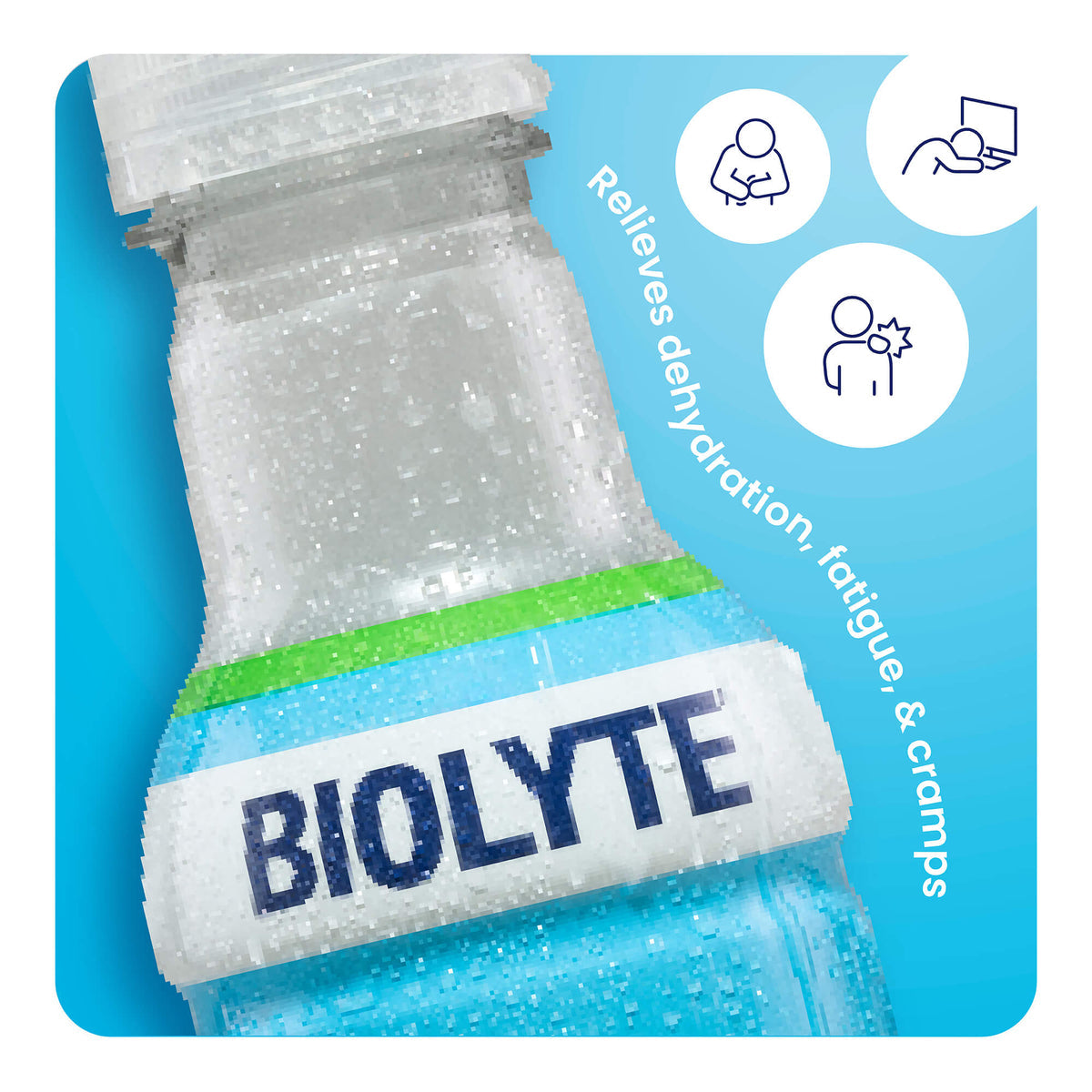 Biolyte Electrolyte Rapid Hydration Drink, 16 oz., 12 Pack