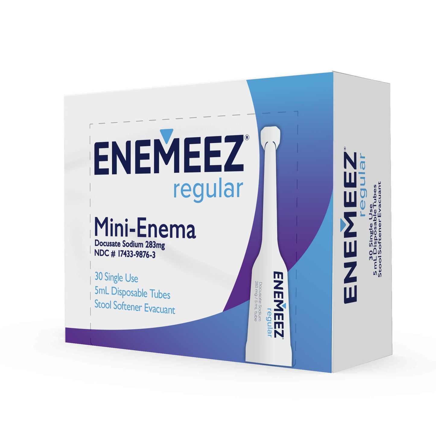 Enemeez Regular Mini Enema, Constipation Relief, 30 ct.