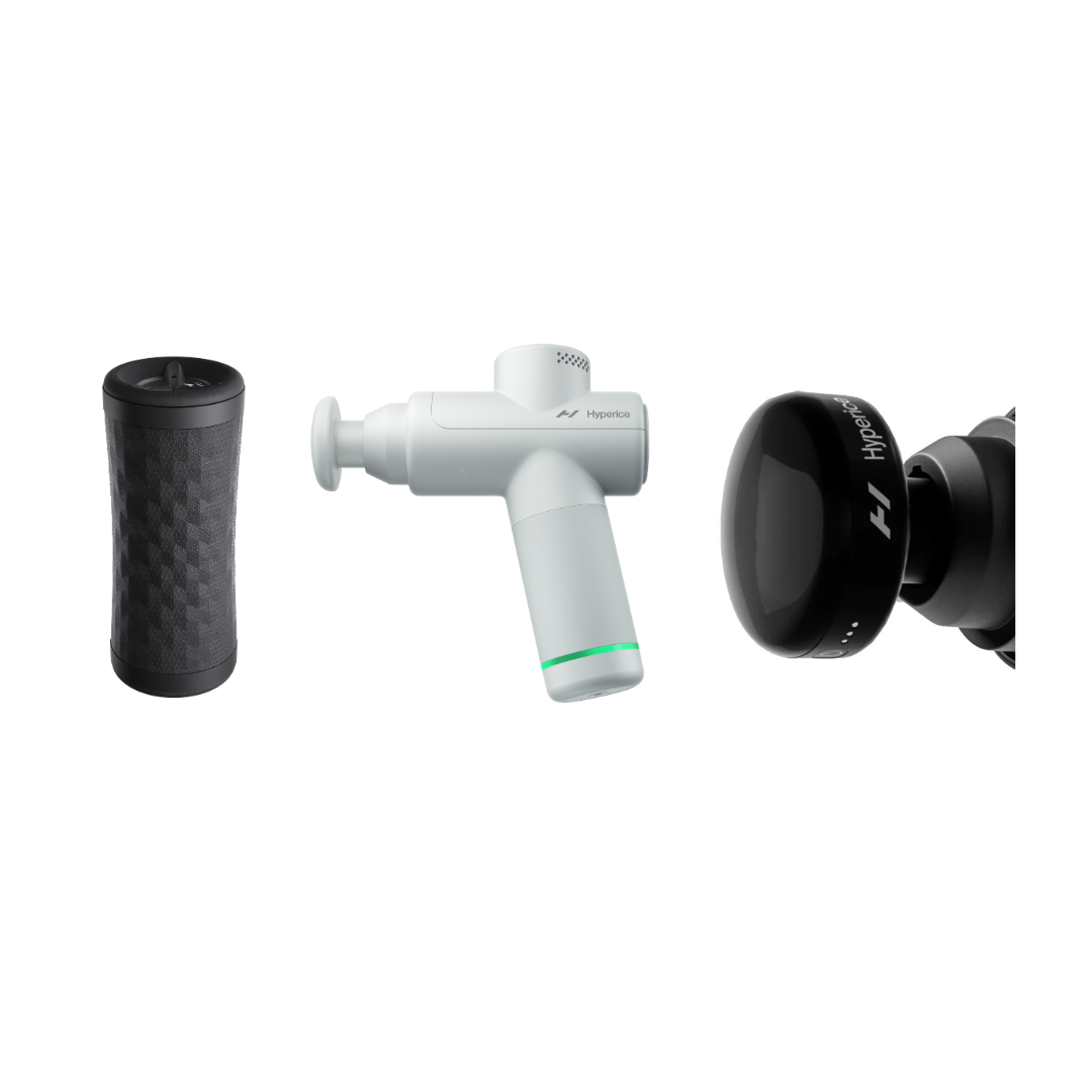 Hyperice Recovery Bundle: Vyper 3, Hypervolt Go 2, and Heated Attachment