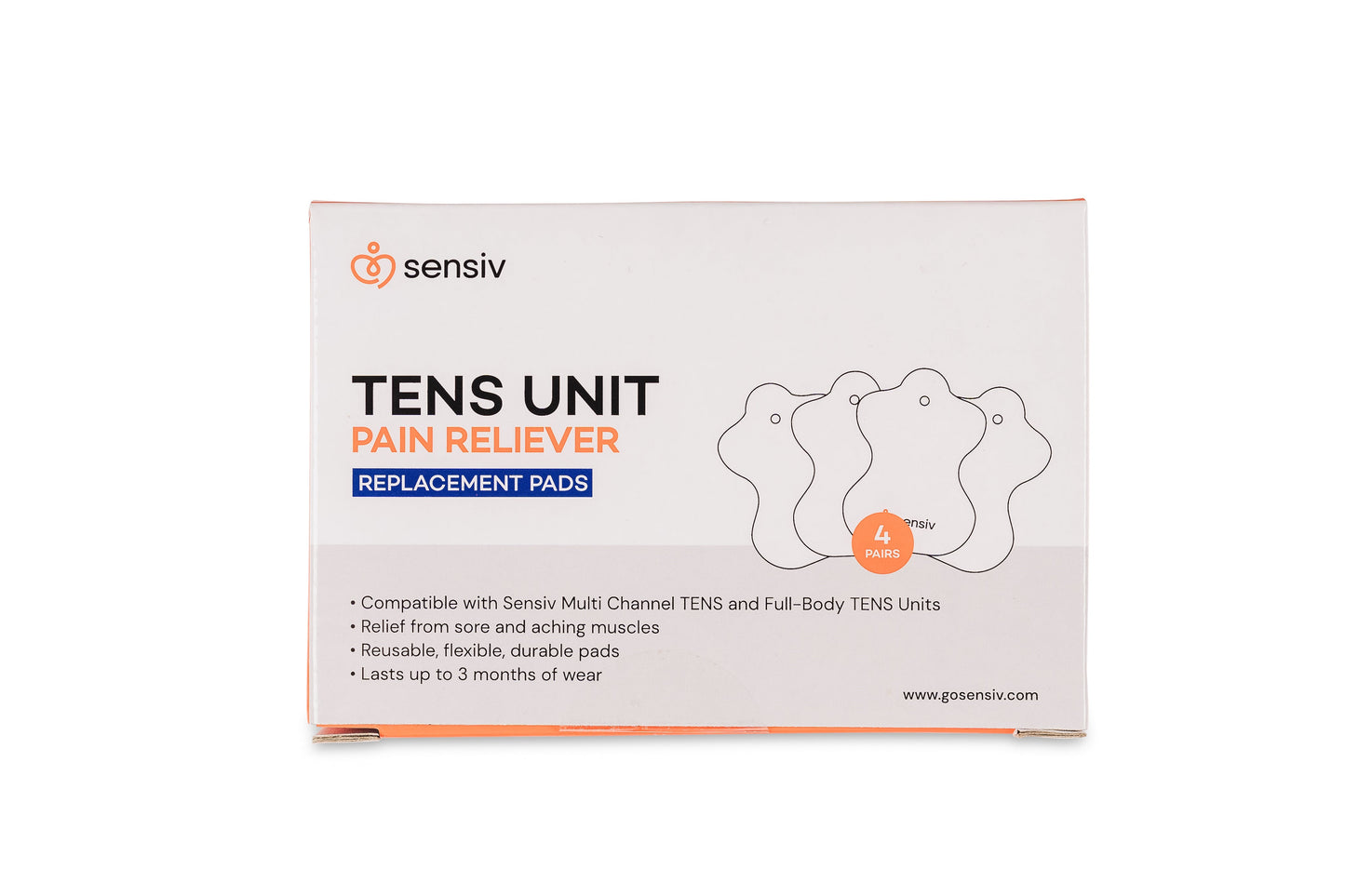 Sensiv Multi-Channel TENS Therapy Pain Relief Bundle