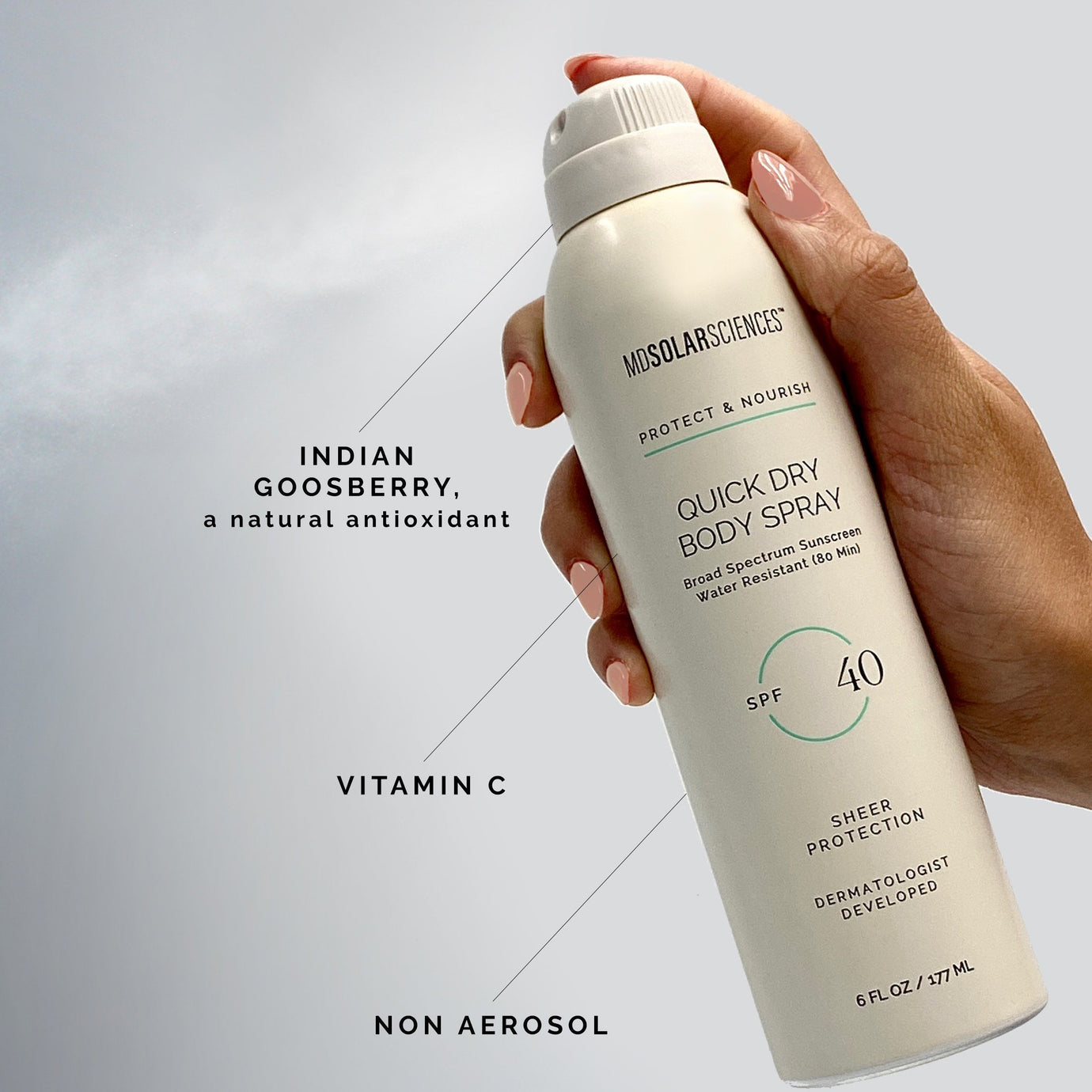 MDSolarSciences Quick Dry Sray SPF 40 Duo