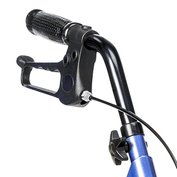 McKesson Bariatric Folding Steel Four-Wheel Rollator, 500 lb. Capacity