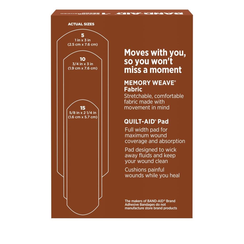 Band-aid Brand OURTONE™ Adhesive Assorted Bandages, BR45, 30 ct.