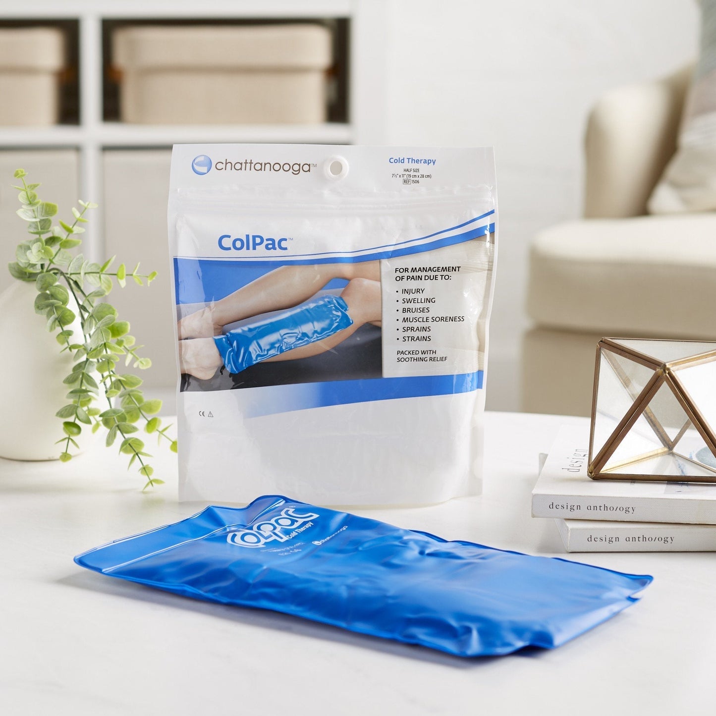 ColPac® Reusable Cold Therapy Pack, Blue Vinyl, Multiple Sizes