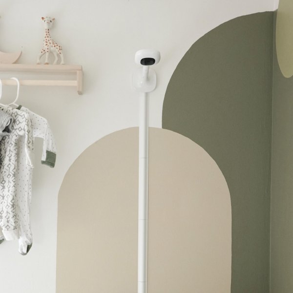 Nanit Pro Smart Baby Monitor & Wall Mount, White