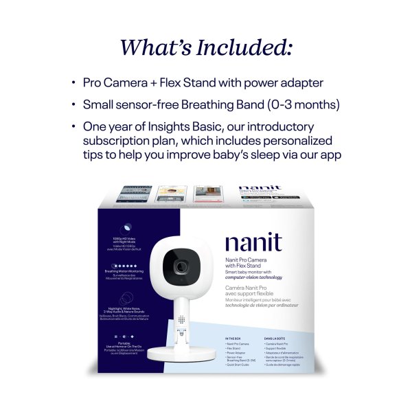 Nanit Pro Camera with Flex Stand