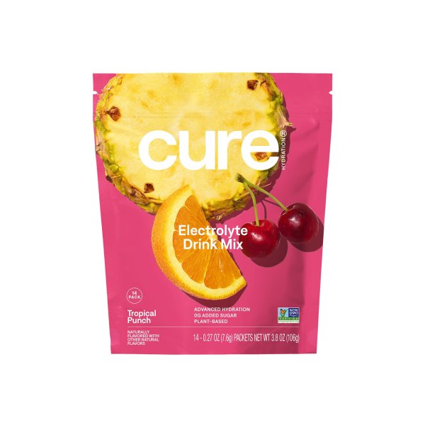 Cure Hydrating Electrolyte Powder Mix Packets