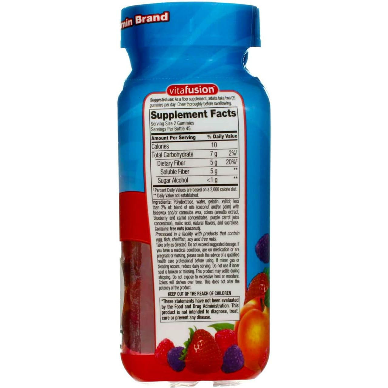 Vitafusion® Fiber Supplement Gummies, 90 ct.