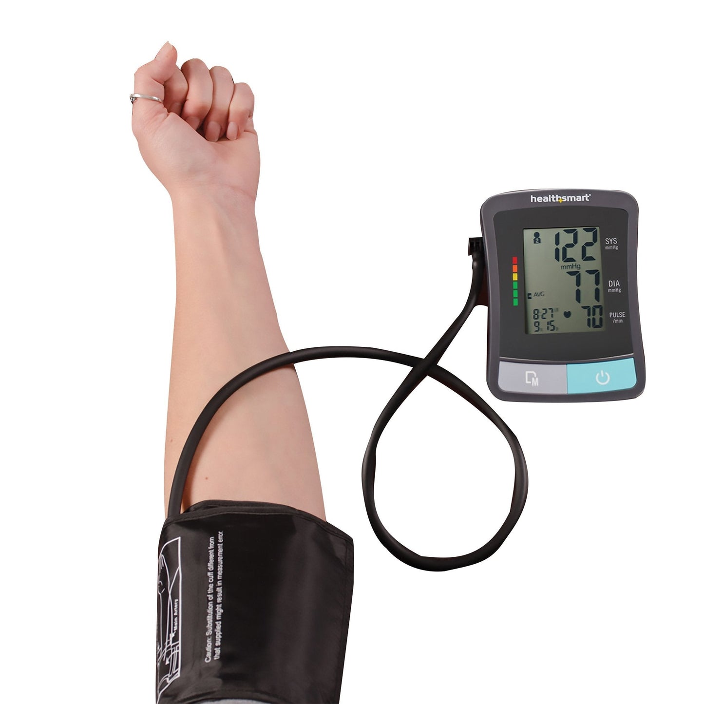 Mabis Upper Arm Blood Pressure Monitor, Digital, 2-User