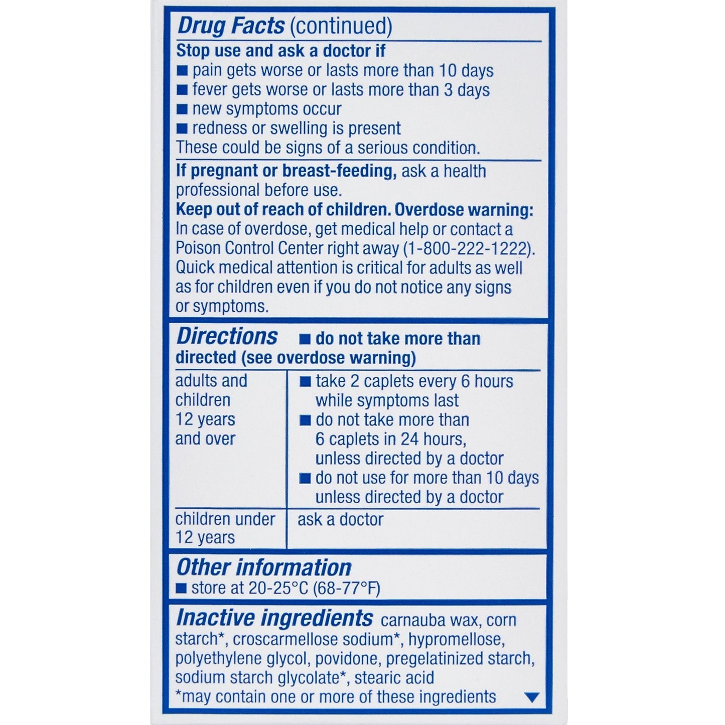 Sunmark® Acetaminophen Pain Relief, 50 ct