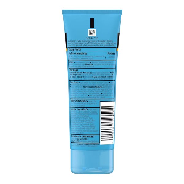Neutrogena® Hydro Boost Water Gel Lotion Sunscreen, SPF 30 - 50, 3 oz.