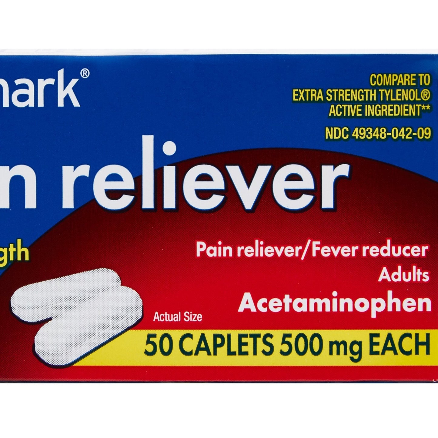 Sunmark® Acetaminophen Pain Relief, 50 ct