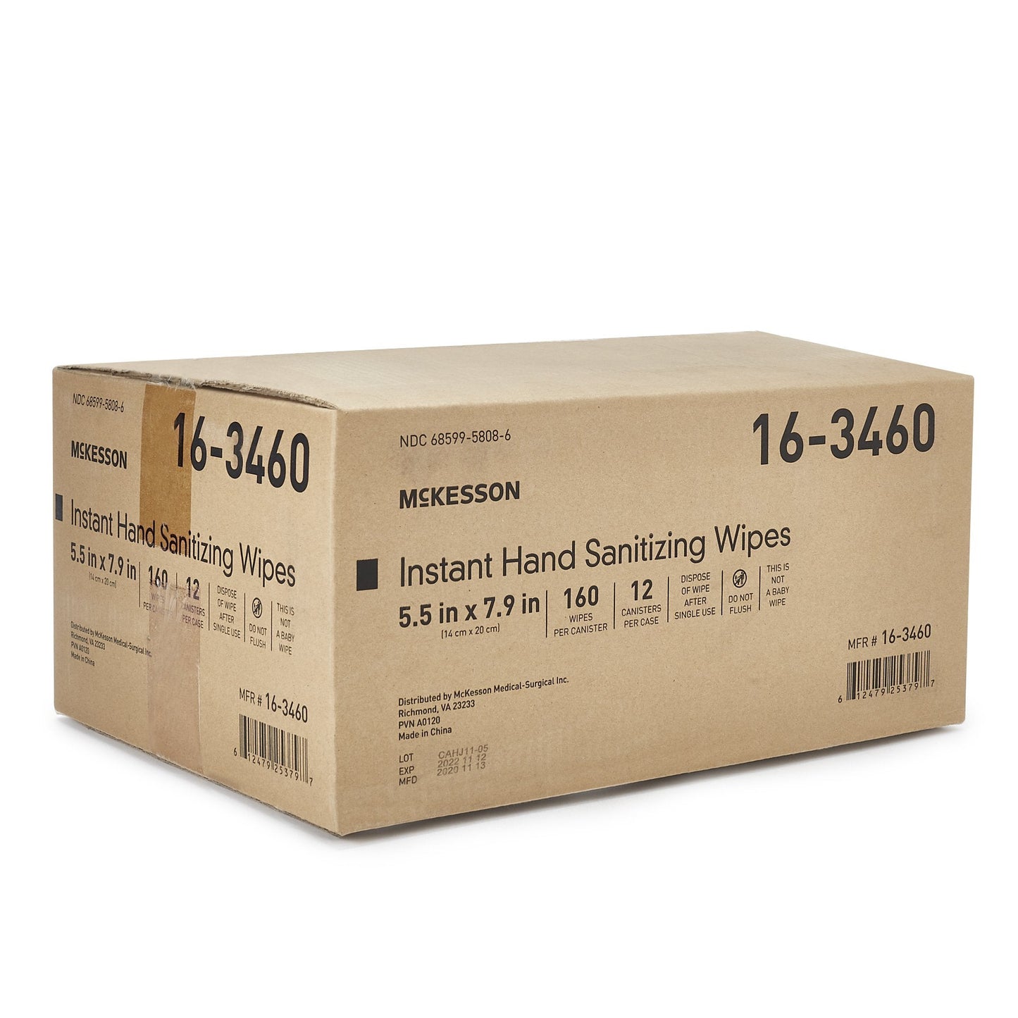 McKesson Hand Sanitizing Wipes, 160 ct. Savings Multipack