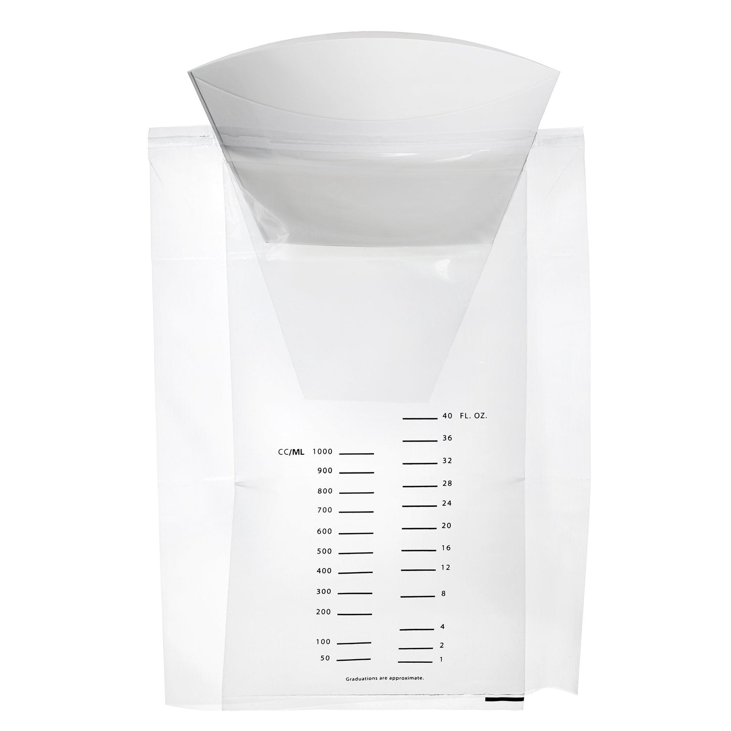 Emesis Bag McKesson 40 oz. Clear, 12 ct