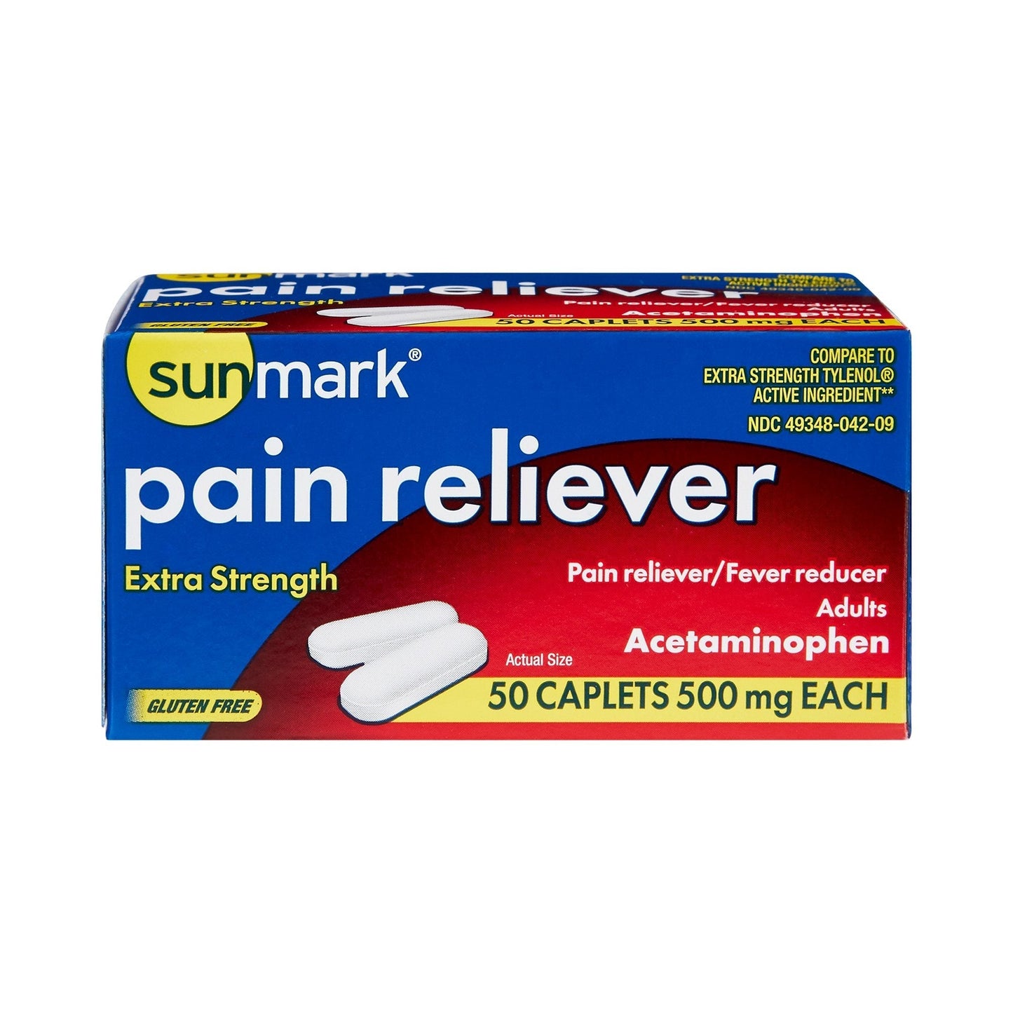 Sunmark® Acetaminophen Pain Relief, 50 ct
