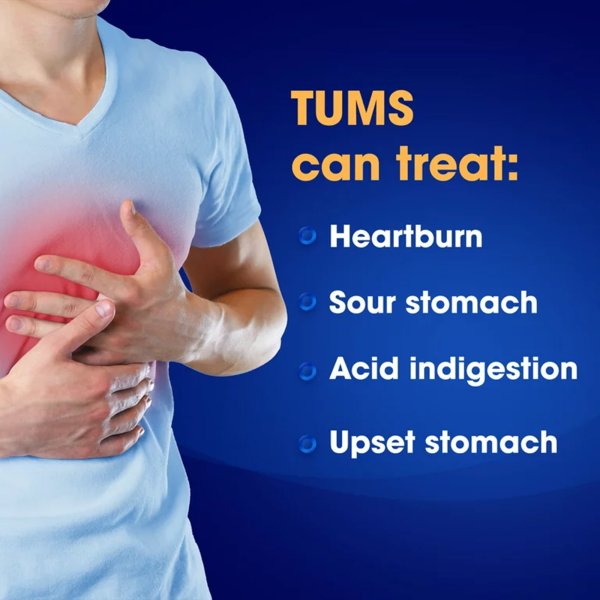 Tums® Ultra Strength Antacid Chewable Tablets