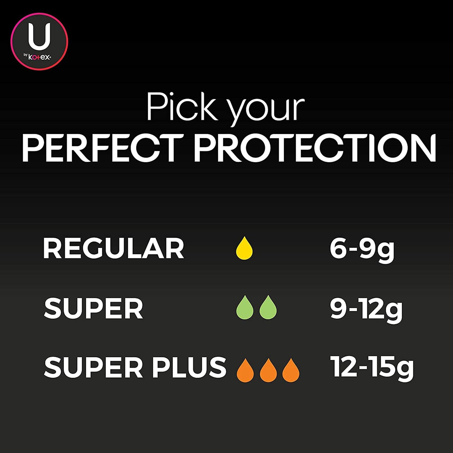 U By Kotex® Click® Compact Tampons, 16 ct