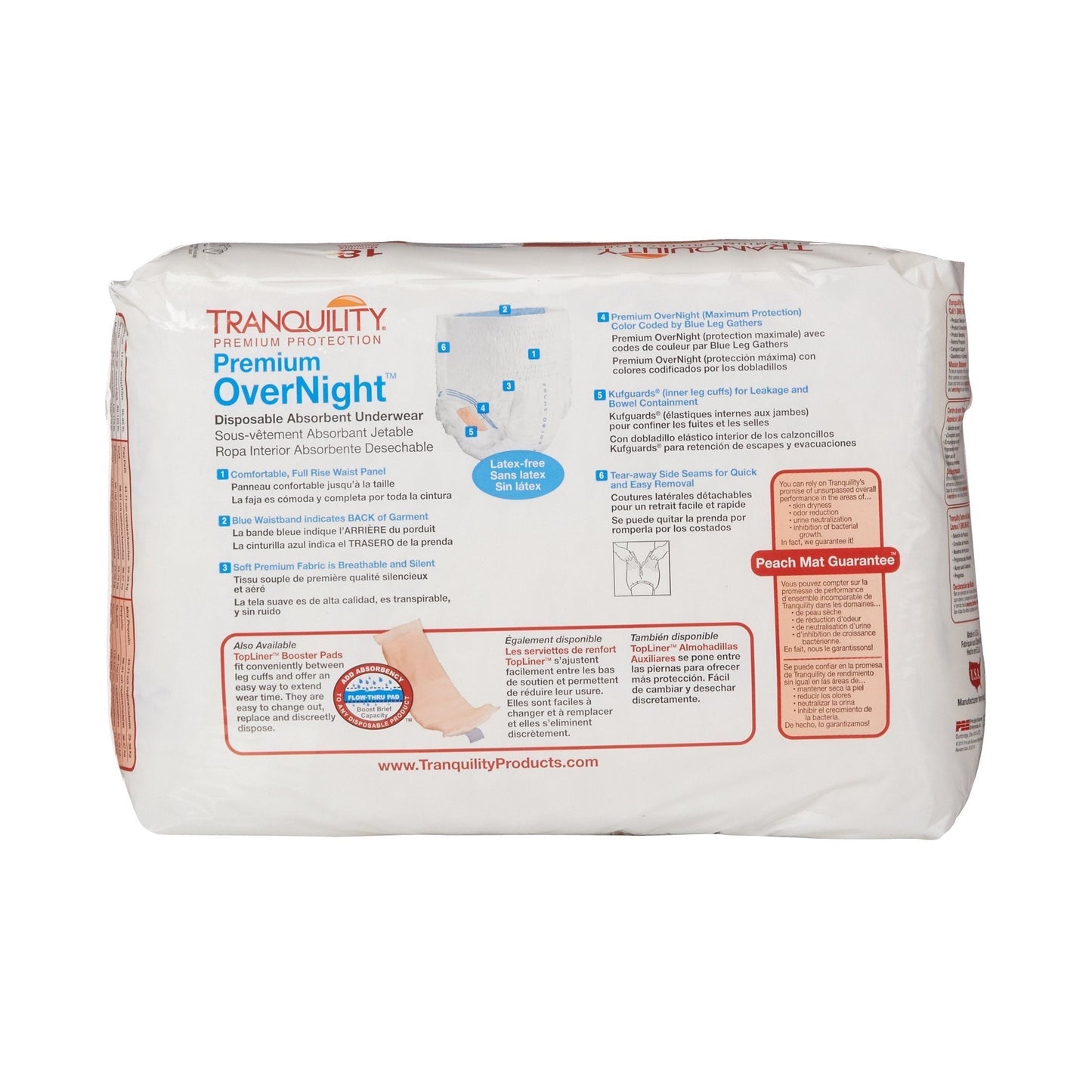Tranquility Premium OverNight Absorbent Disposable Underwear