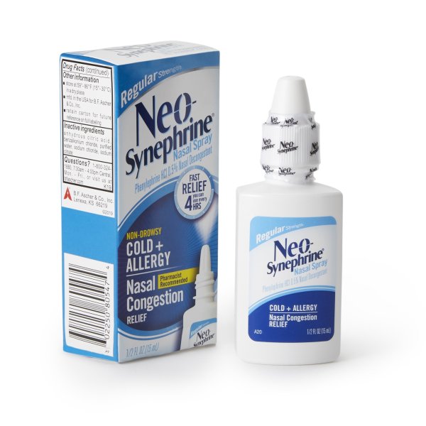 Neo-Synephrine Regular Strength Sinus Relief Spray, 0.5 oz.