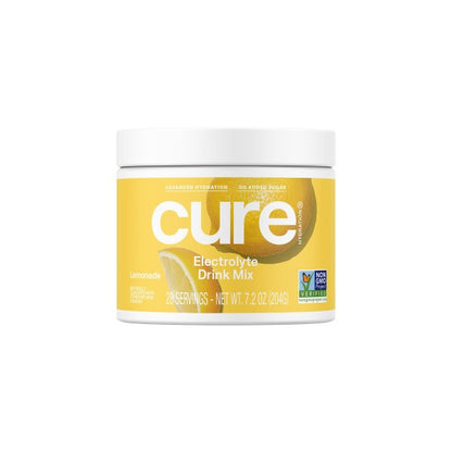Cure Hydrating Electrolyte Drink Mix, 28 Servings, Jar