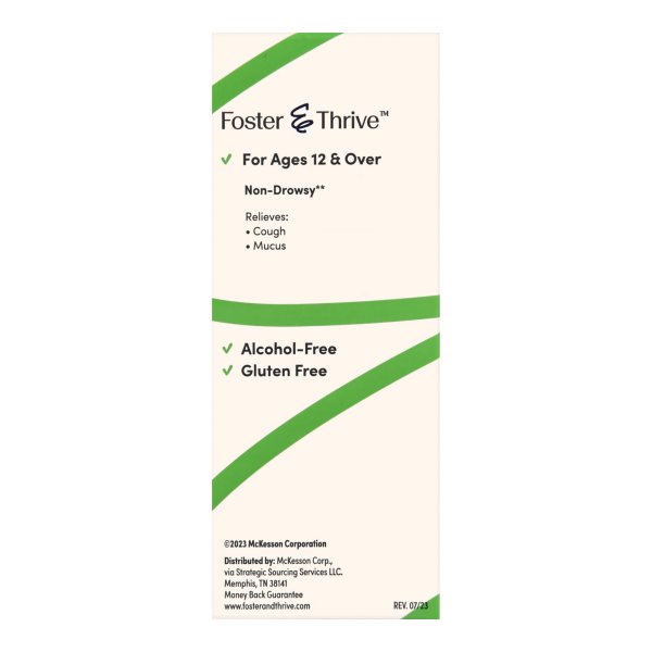Foster & Thrive Adult Tussin DM Max Liquid Raspberry & Menthol, 4 oz.