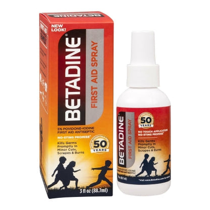 Betadine Antiseptic First Aid Spray, 3 oz.