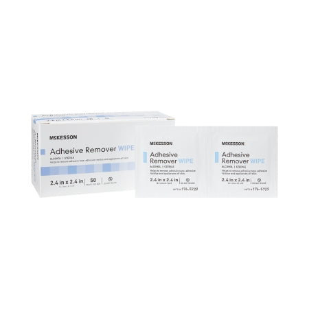 McKesson Adhesive Remover Wipes, 50 ct.