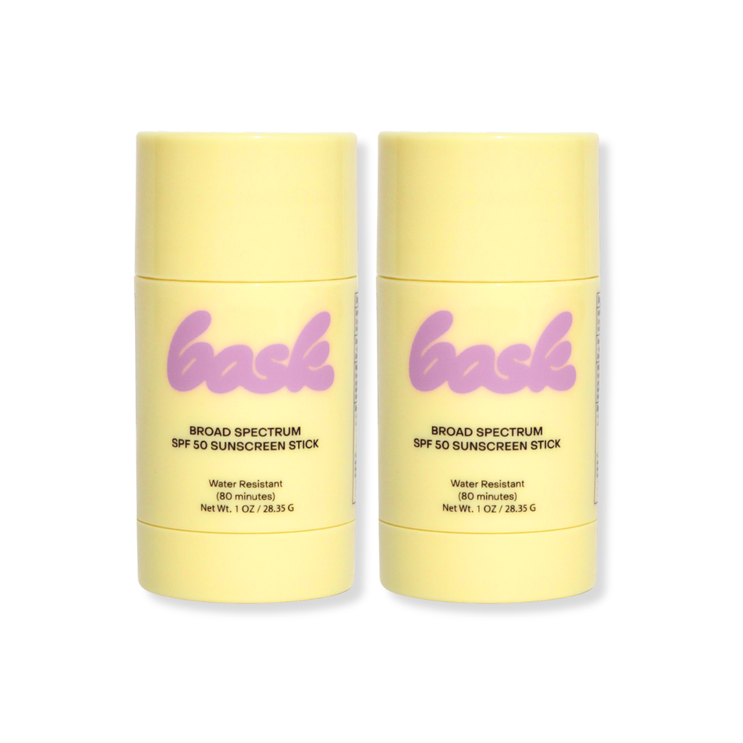 Bask Suncare SPF 50 Fragrance Free Sun Stick, Multipack