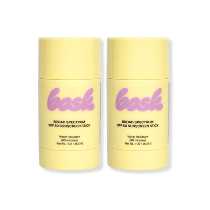 Bask Suncare SPF 50 Fragrance Free Sun Stick, Multipack