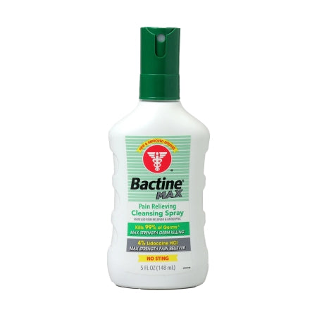 Bactine? Max Pain Relieving Cleansing Spray, 5 oz.