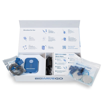 BioWaveGO Chronic Pain Relief Device, Electrotherapy Nerve Stimulator