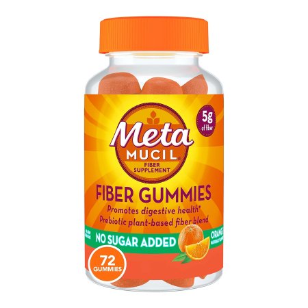 Metamucil® Fiber Gummies, No Sugar Added,  72 ct.