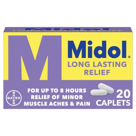 Midol Menstrual Pain and Fever Caplets, 20 ct.