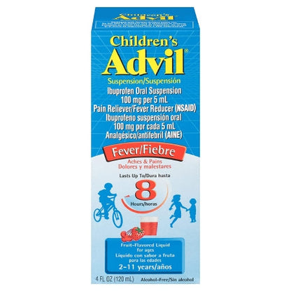 Children's Advil, Ibuprofen, Oral Suspension, 4 fl. oz.