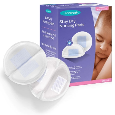 Lansinoh Stay Dry Nursing Pads, 60 ct.