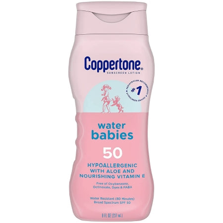 Coppertone Water Babies SPF 50 Lotion, 8 oz.