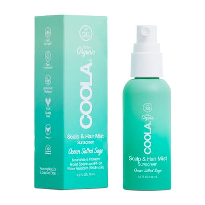 Coola Scalp & Hair Mist Organic Sunscreen SPF 30, 2 oz.