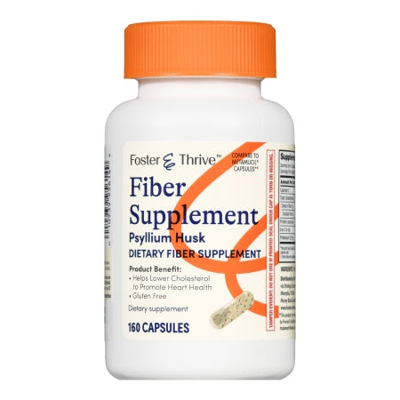 Foster & Thrive* Fiber Supplement Psyllium Husk Capsules, 160 ct.