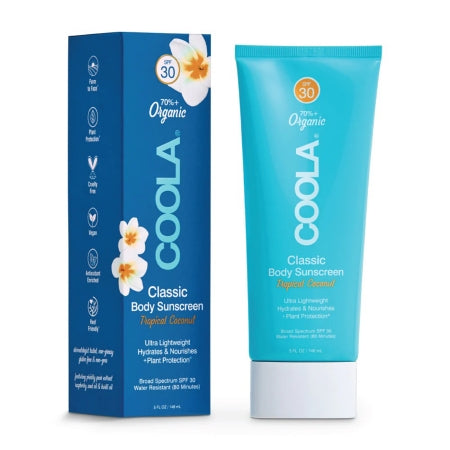 COOLA Classic Body Lotion Sunscreen, Tropical Coconut, SPF 30, 5 oz.