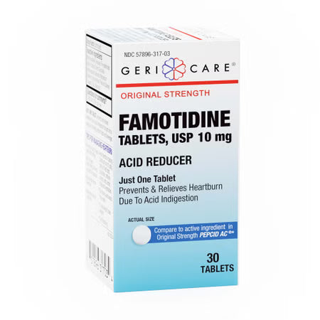 Geri-Care® Antacid 10 mg Strength Tablet 30 ct.