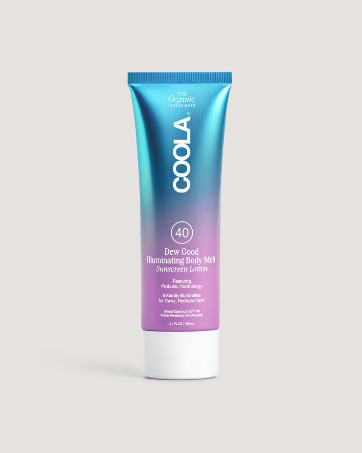 Coola Dew Good Illuminating Body Melt Lotion, SPF 40