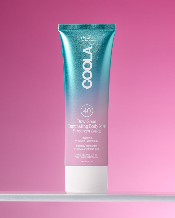 Coola Dew Good Illuminating Body Melt Lotion, SPF 40