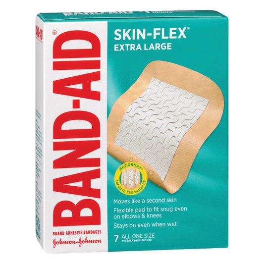 Band-Aid® Skin-Flex® Adhesive Bandages Extra Large, 7 ct.