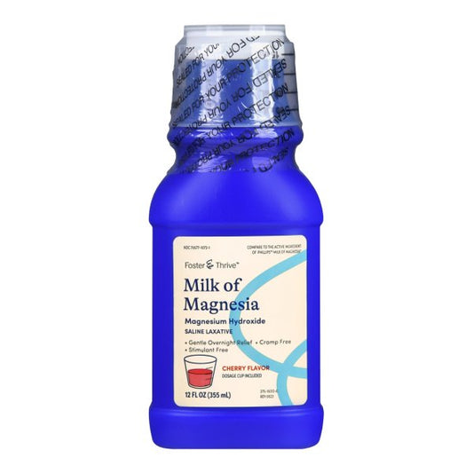 Foster & Thrive Milk of Magnesia, Liquid Cherry