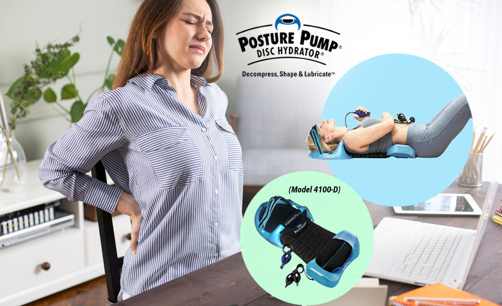 Posture Pump® Dual Deluxe Full Spine Spinal Traction