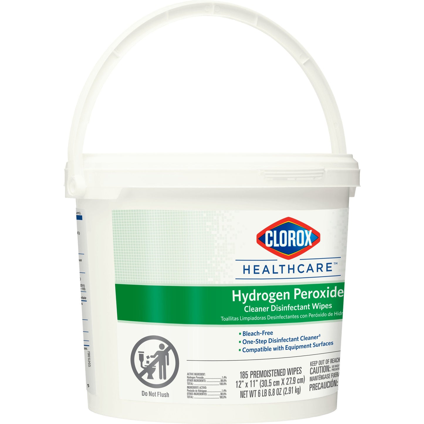 Clorox Healthcare Hydrogen Peroxide Cleaner Disinfectant Wipes
