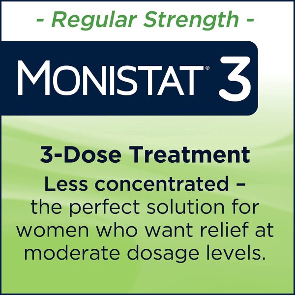 Monistat 3-Day Treatment Vaginal Antifungal Prefilled Cream Applicators