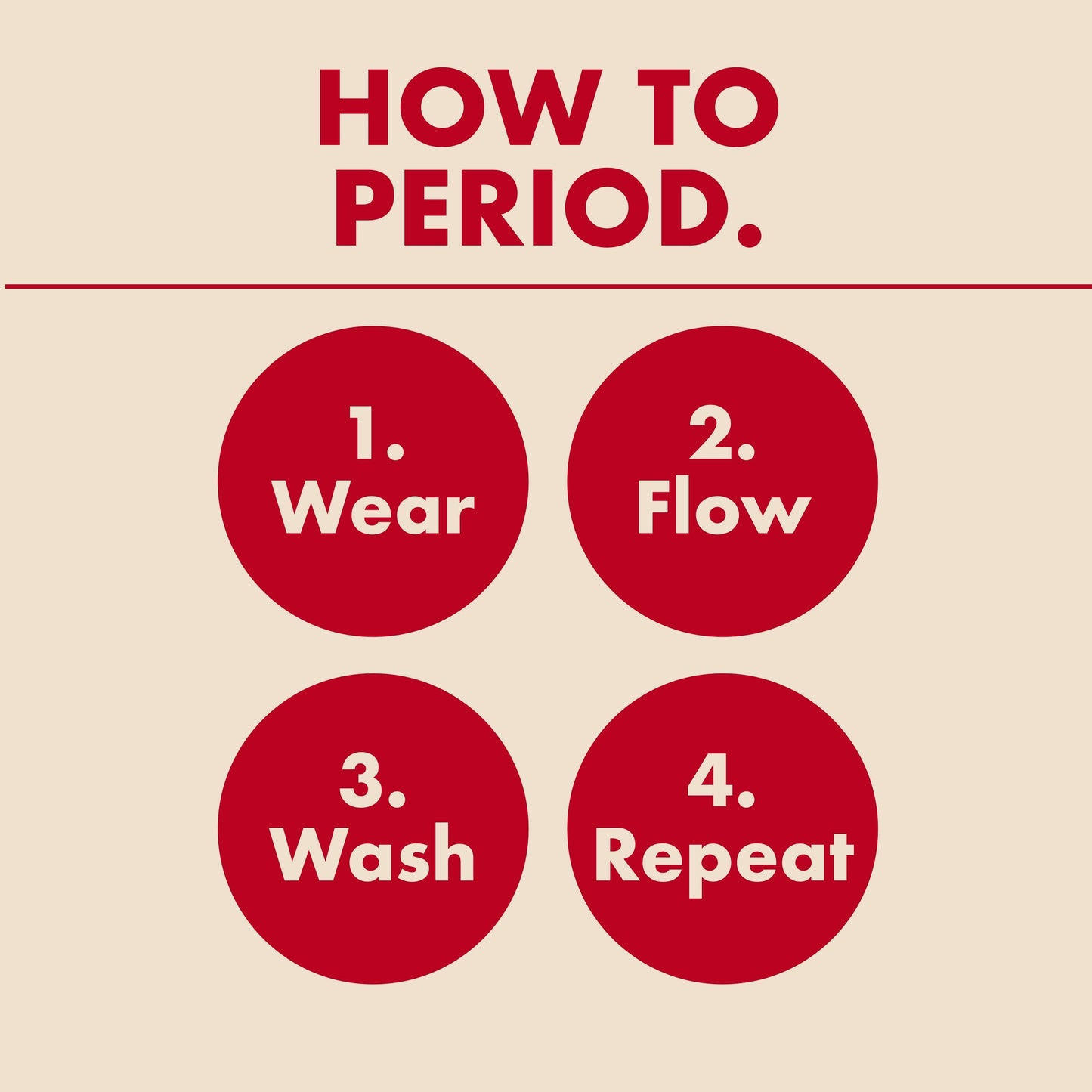 The High Waisted Period. in FlowStretch™ For Heavy Flows
